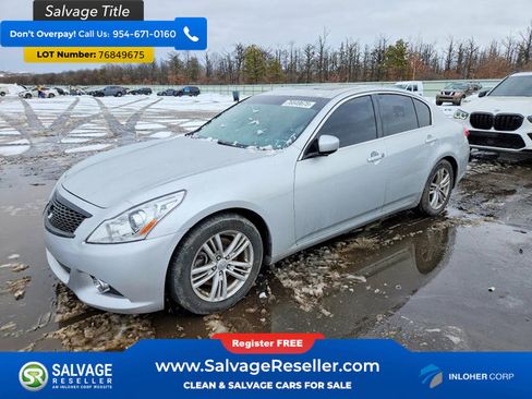 Used 2012 INFINITI G37 Journey w/ Premium Pkg image 1
