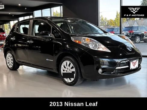 Used 2013 Nissan Leaf S w/ Charger Pkg FWD image 1