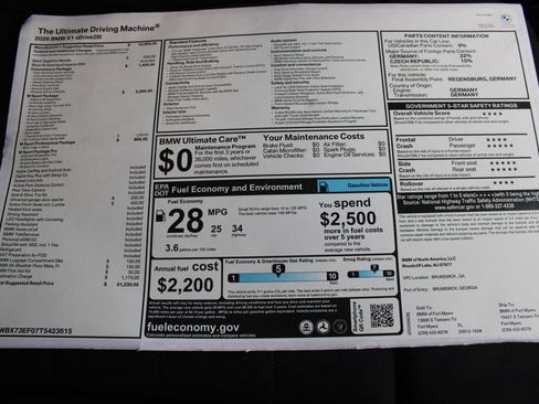 Used 2026 BMW X1 xDrive28i w/ M Sport Package image 35