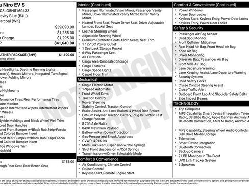 Used 2022 Kia Niro EX w/ Cold Weather Package FWD image 17