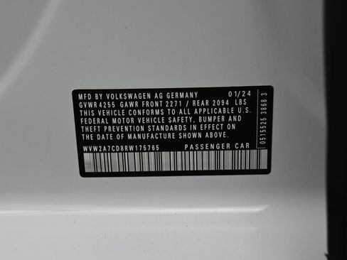 Used 2024 Volkswagen GTI SE w/ SE Leather Seats Package image 26