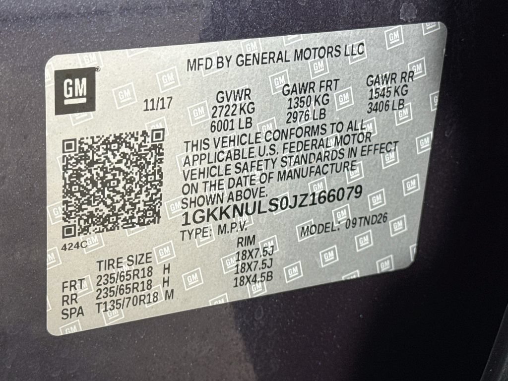 Used 2018 GMC Acadia SLT w/ LPO, Cargo Package AWD/4WD image 40