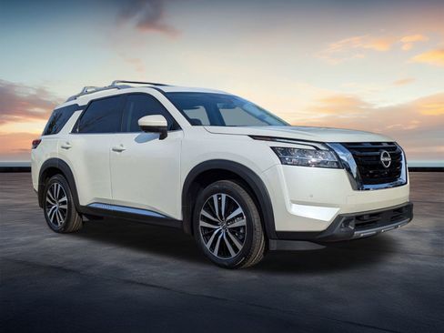 Used 2023 Nissan Pathfinder Platinum w/ Cargo Package image 1