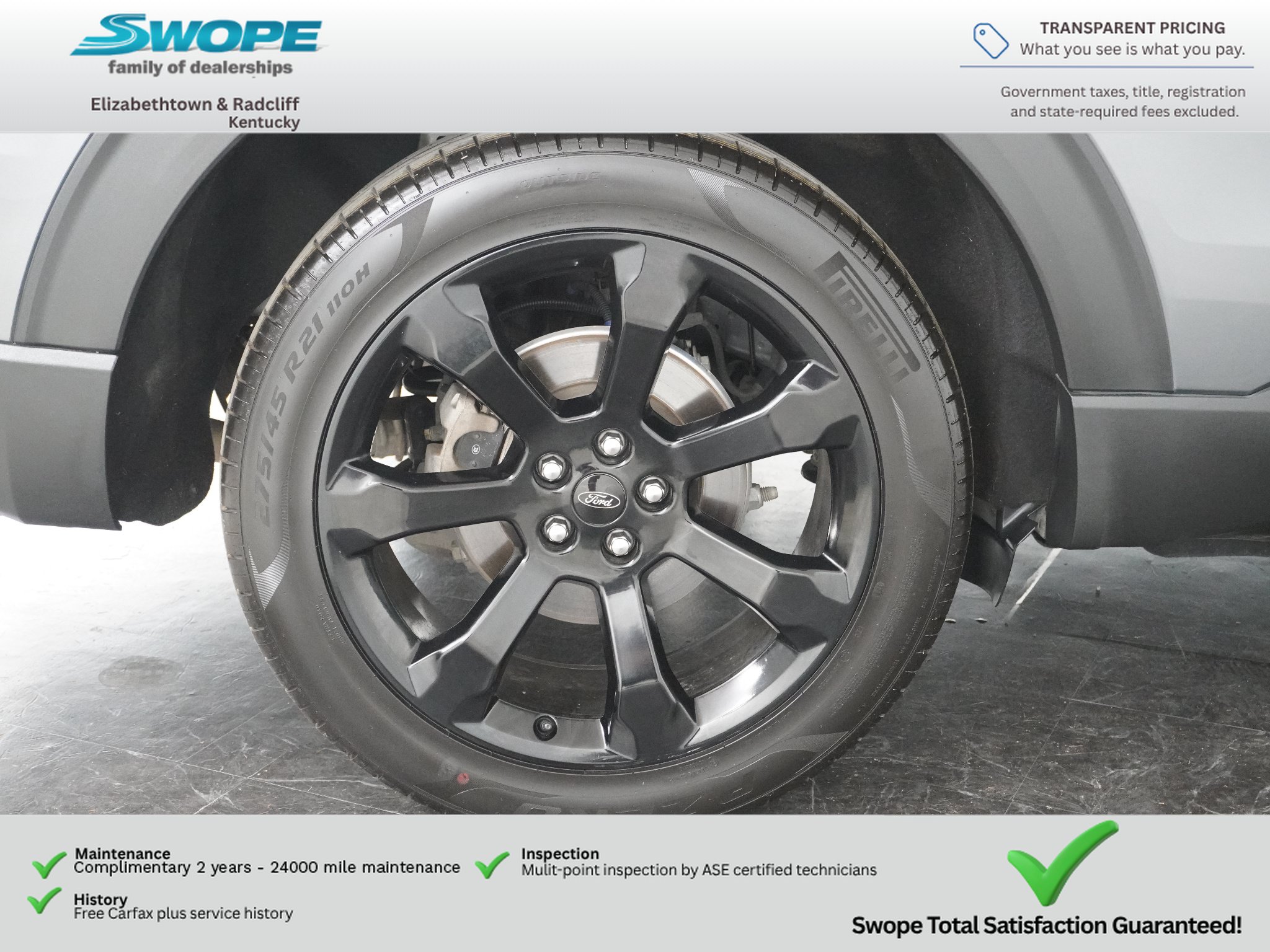 Used 2023 Ford Explorer ST-Line AWD/4WD image 10
