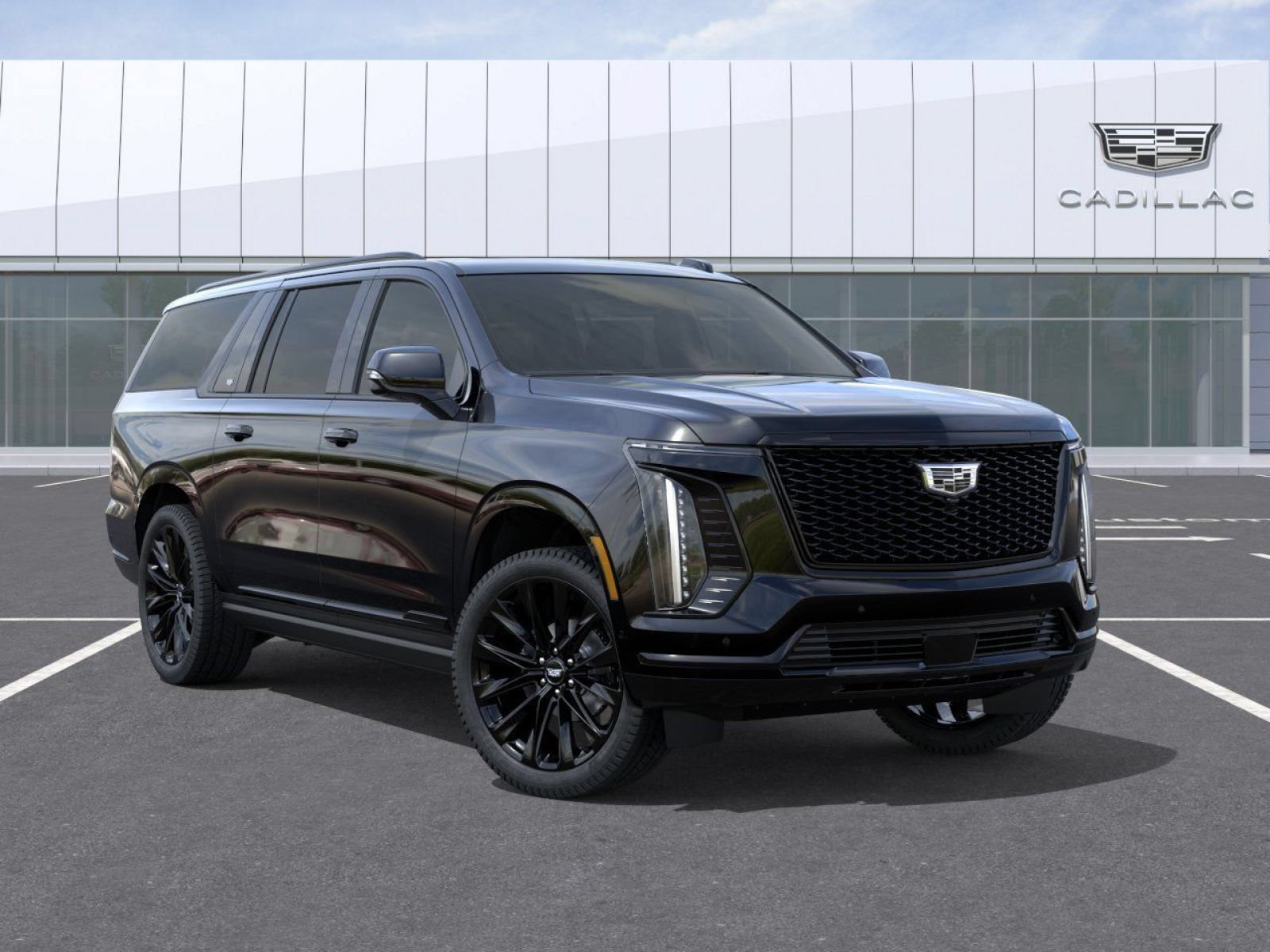 New 2026 Cadillac Escalade ESV Platinum Sport w/ LPO, ONYX Package AWD/4WD image 7