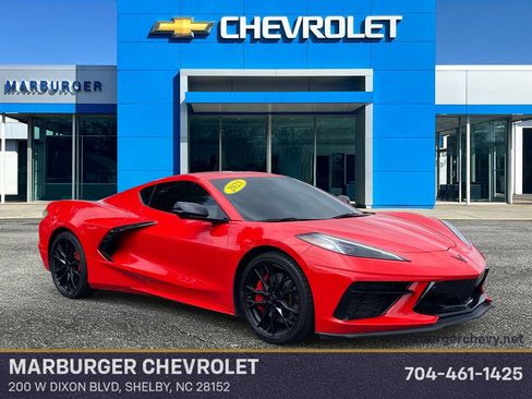 Used 2023 Chevrolet Corvette Stingray Preferred Cpe w/ Z51 Performance Package RWD image 1