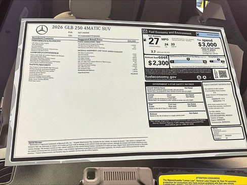 New 2026 Mercedes-Benz GLB 250 4MATIC image 18