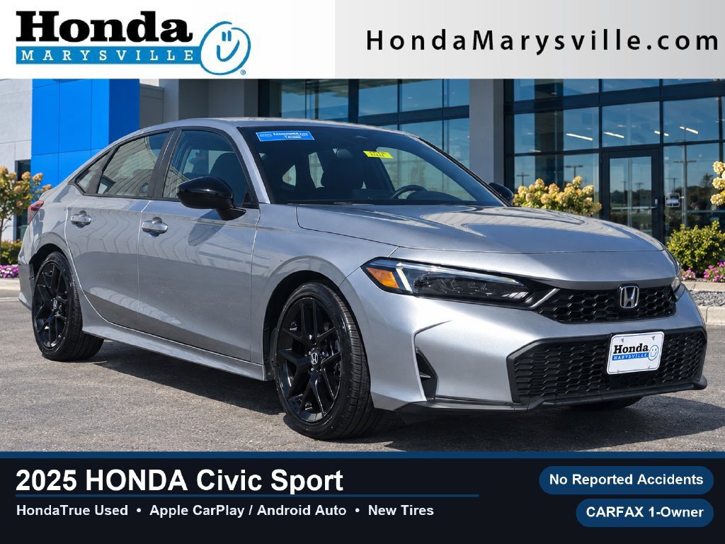 Certified 2025 Honda Civic Sport image 1
