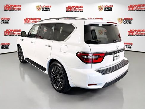Certified 2024 Nissan Armada Platinum w/ Captain's Chairs Package image 2