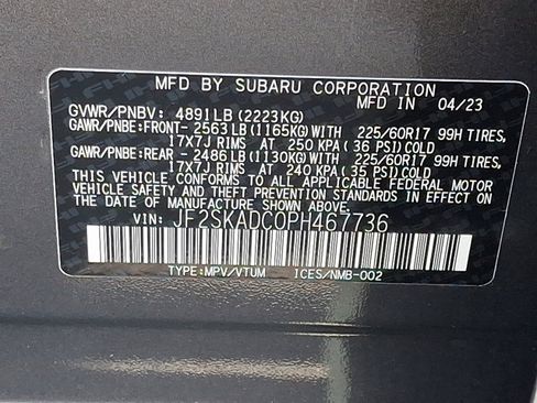 Certified 2023 Subaru Forester Premium AWD/4WD image 27