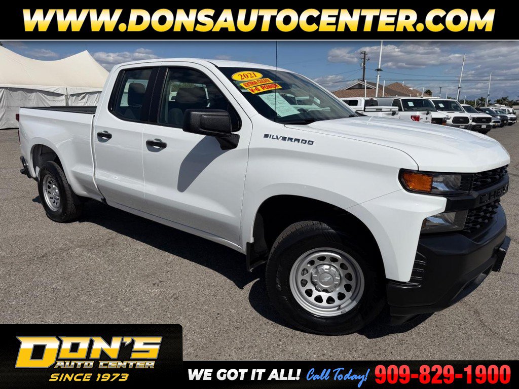 Used 2021 Chevrolet Silverado 1500 W/T RWD image 1