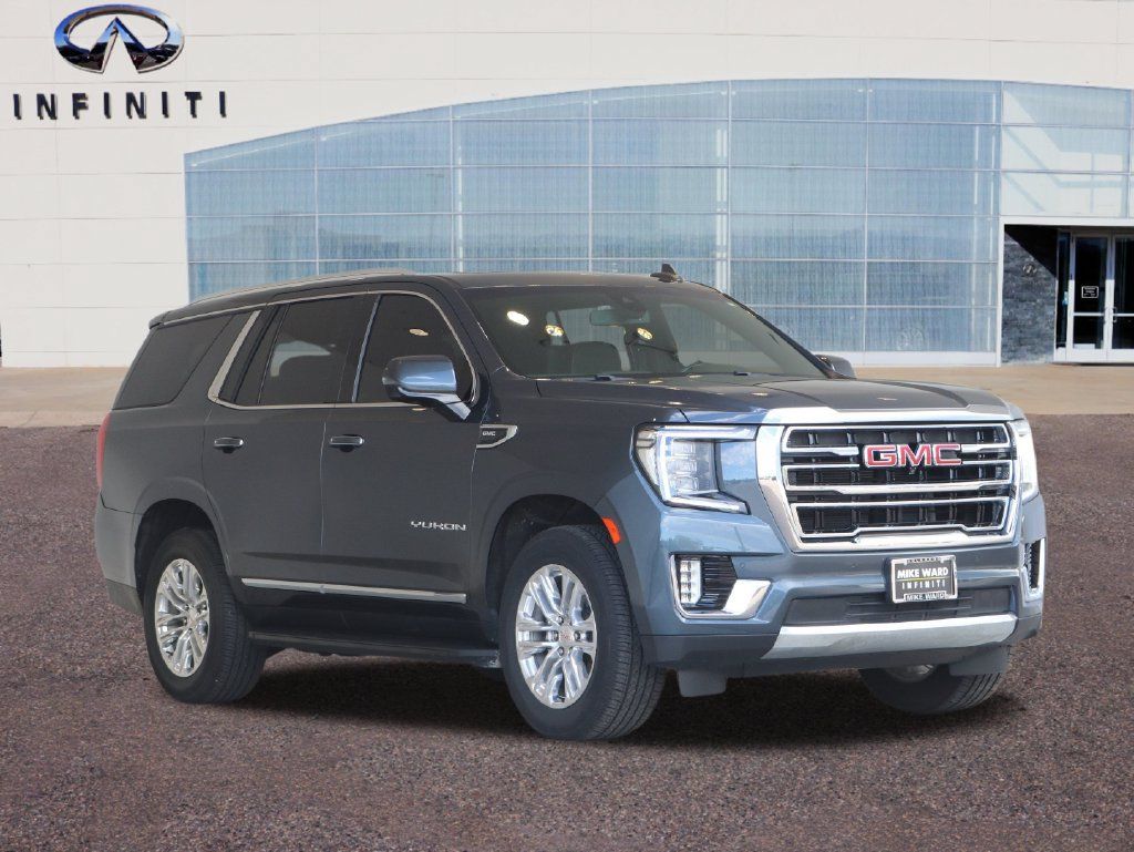 Used 2021 GMC Yukon SLT w/ SLT Premium Package AWD/4WD image 58