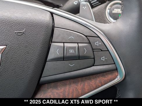 Used 2025 Cadillac XT5 Sportv w/ LPO, Red Accent Package AWD/4WD image 8