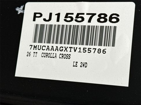 Certified 2026 Toyota Corolla Cross LE FWD image 42