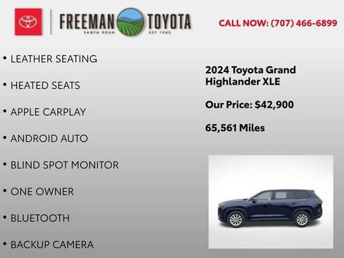 Used 2024 Toyota Grand Highlander XLE image 5