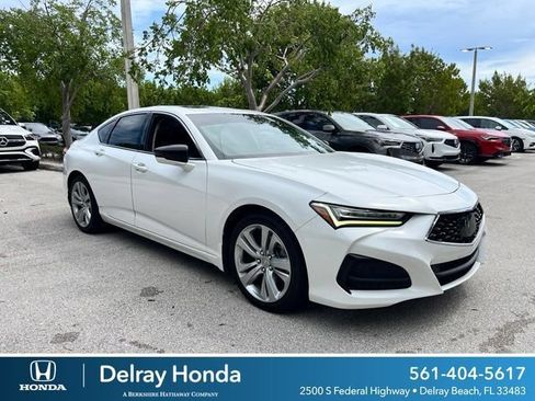 Used 2021 Acura TLX w/ Technology Package FWD image 1