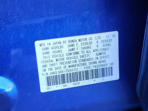 Used 2007 Acura TSX image 36