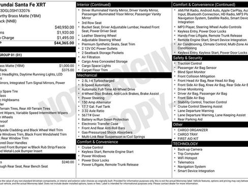 Certified 2025 Hyundai Santa Fe XRT AWD/4WD image 6