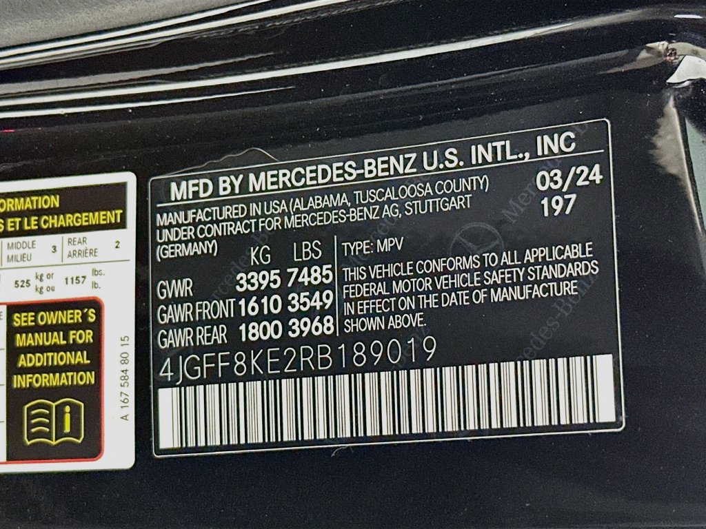 Certified 2024 Mercedes-Benz GLS 63 AMG 4MATIC image 34