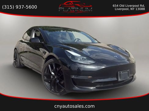 Used 2022 Tesla Model 3 Long Range AWD/4WD image 1
