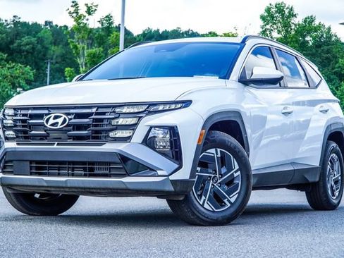 Certified 2025 Hyundai Tucson Blue AWD/4WD image 1