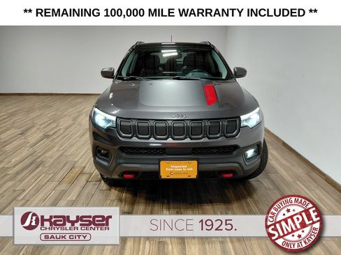 Certified 2022 Jeep Compass Trailhawk w/ Trailhawk Elite Group AWD/4WD image 3