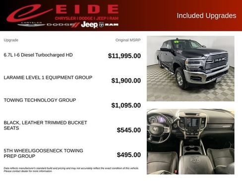 Used 2020 RAM 3500 Laramie AWD/4WD image 13
