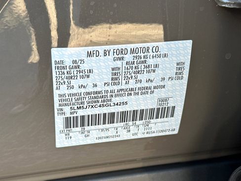 New 2025 Lincoln Aviator Reserve w/ Equipment Group 201A image 28