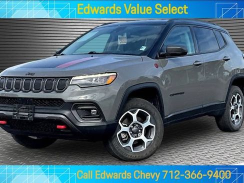 Used 2022 Jeep Compass Trailhawk w/ Trailhawk Elite Group AWD/4WD image 1