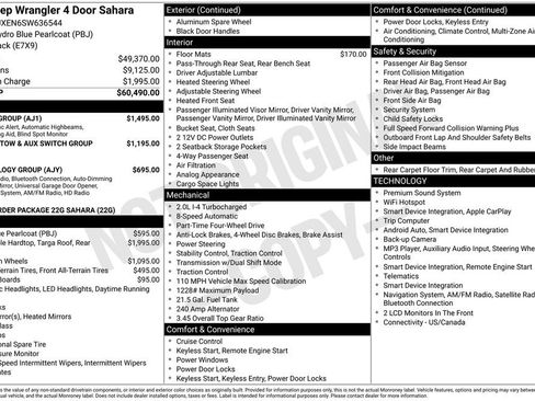 Used 2025 Jeep Wrangler Unlimited Sahara w/ Safety Group AWD/4WD image 34