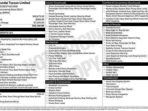 New 2026 Hyundai Tucson Limited AWD/4WD image 28