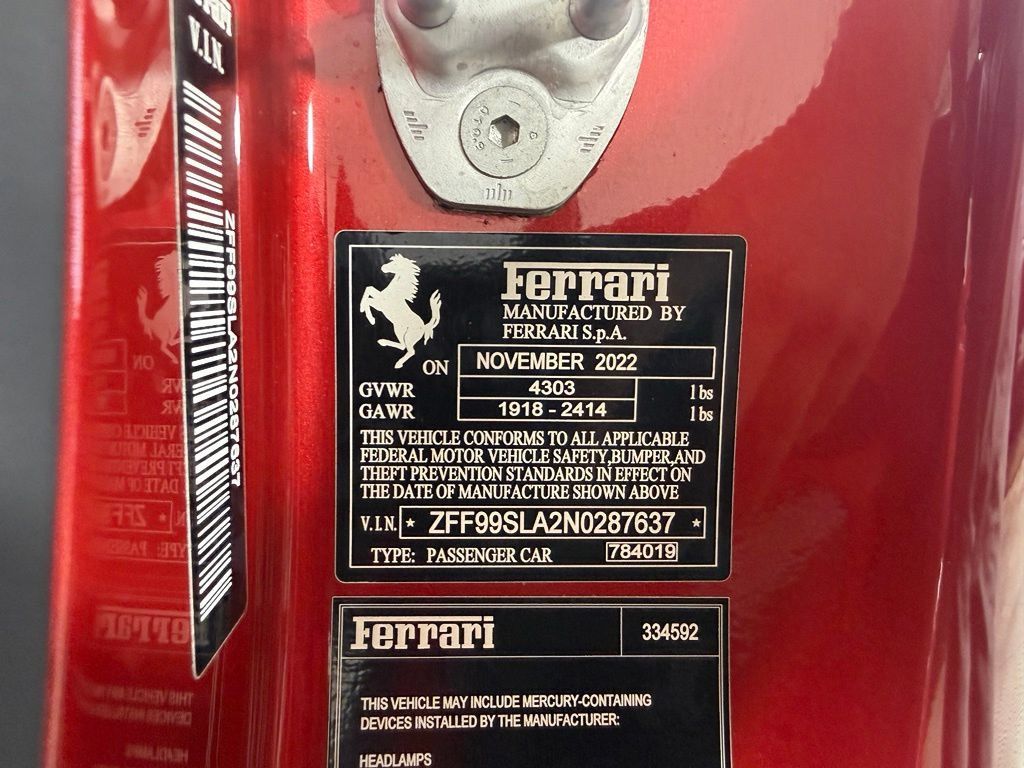 Used 2022 Ferrari 296 GTB RWD image 25