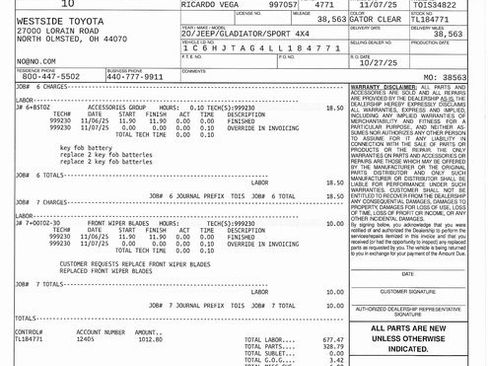 Used 2020 Jeep Gladiator Sport w/ Quick Order Package 24S image 21