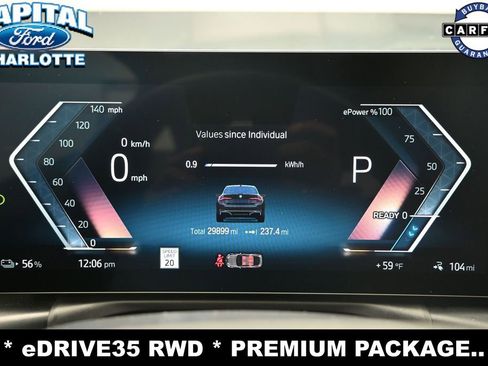 Used 2023 BMW i4 eDrive35 w/ Premium Package RWD image 14
