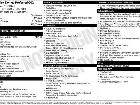 New 2026 Buick Envista Preferred FWD image 5