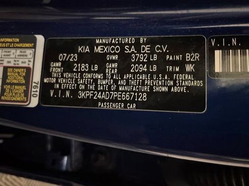 Certified 2023 Kia Forte LXS FWD image 13