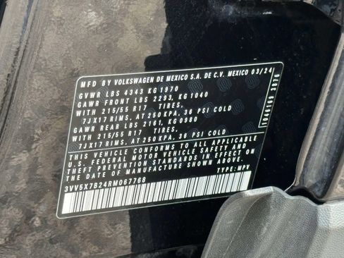 Certified 2024 Volkswagen Taos S FWD image 25