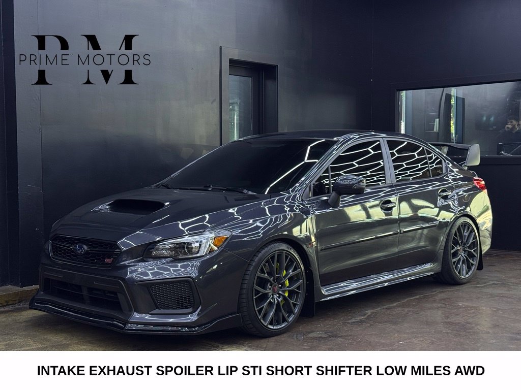 Used 2018 Subaru WRX STI AWD/4WD image 1
