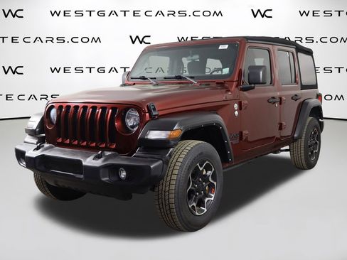 Used 2021 Jeep Wrangler Unlimited Sport S image 1