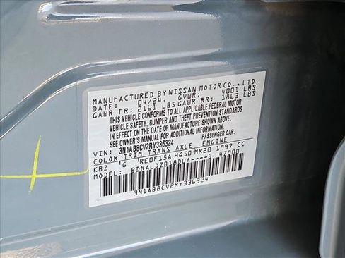 Used 2024 Nissan Sentra SV FWD image 24