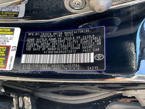 Used 2024 Toyota Camry XSE FWD image 34