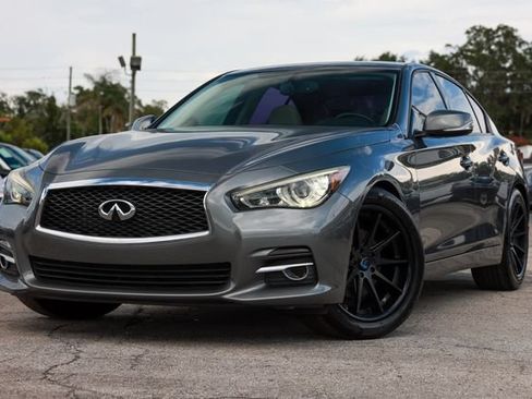 Used 2015 INFINITI Q50 Premium w/ All Weather Package RWD image 1
