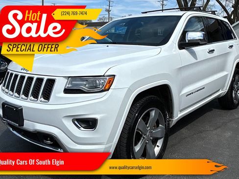 Used 2014 Jeep Grand Cherokee Overland w/ Advanced Technology Group image 1