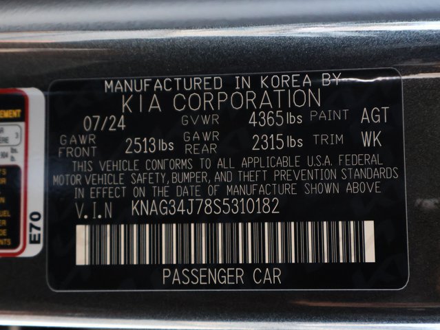 New 2025 Kia K5 EX FWD image 42