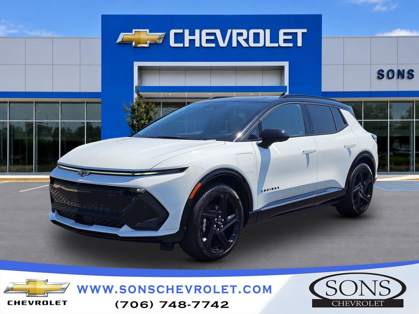 Used 2024 Chevrolet Equinox EV RS w/ Active Safety Package 3 FWD image 1