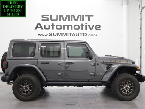 Used 2021 Jeep Wrangler Unlimited Rubicon w/ Trailer Tow Package AWD/4WD image 1