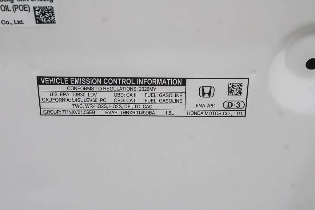 New 2026 Honda Accord LX image 12