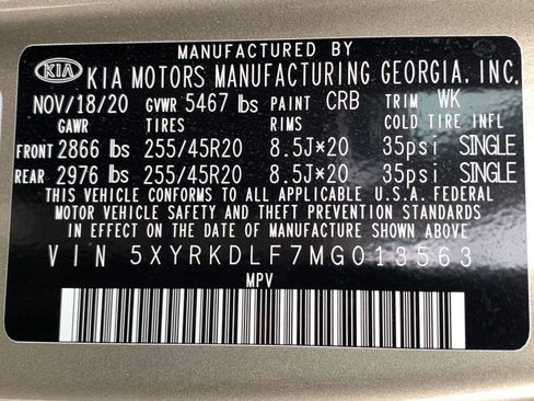 Used 2021 Kia Sorento SX AWD/4WD image 53