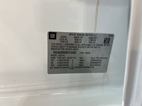 Certified 2016 Chevrolet Silverado 3500 LTZ w/ Duramax Plus Package image 16