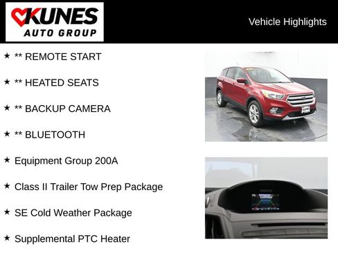 Used 2017 Ford Escape SE AWD/4WD image 2